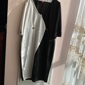 Beautiful black and white dress in great condition